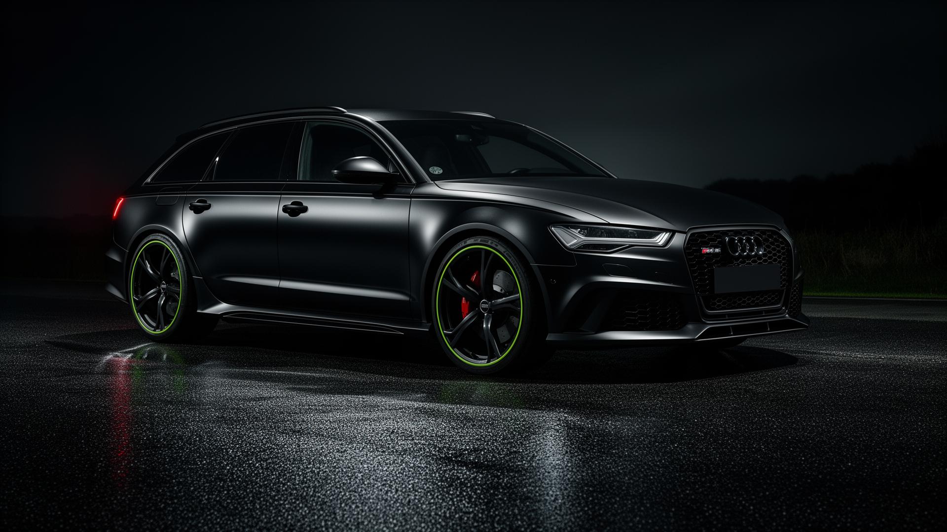 Schwarzer Audi RS6 Avant – Premium Leasingrückholung